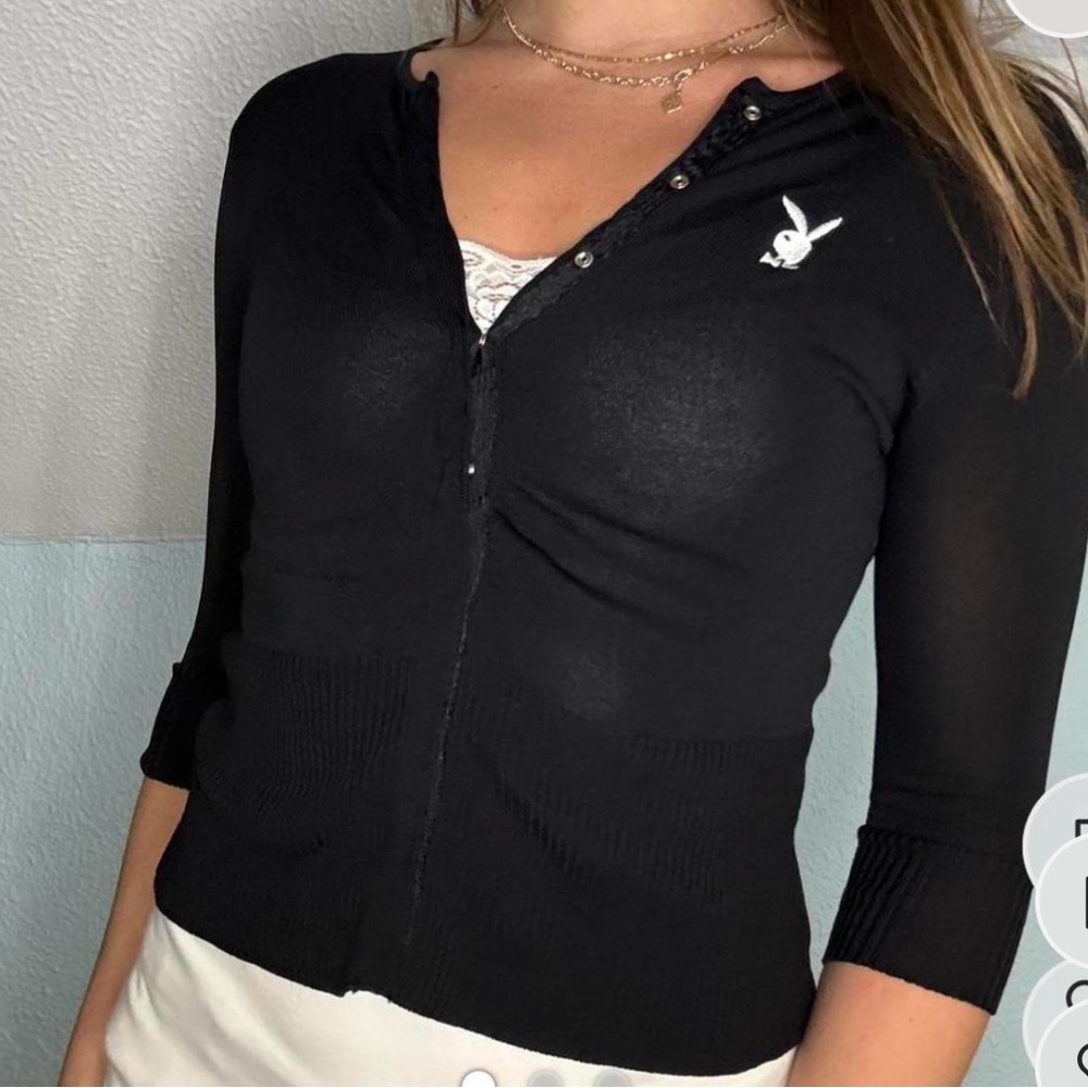 🌸💕  Playboy button up cardigan top